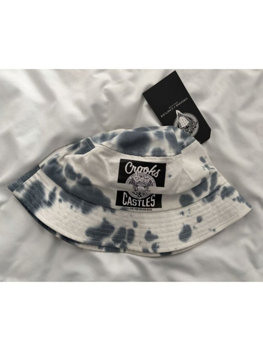 Crooks & Castles Bucket Hat Tie Dye Clouds One Size NWT